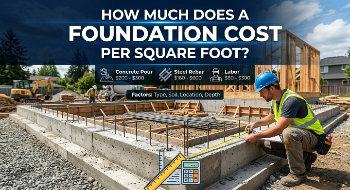 How Much Does a Foundation Cost Per Square Foot?
