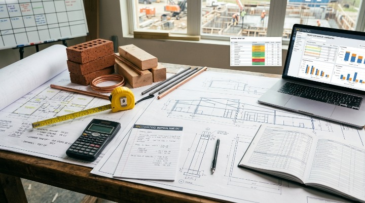 How to Estimate Materials for Construction?